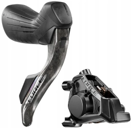 Klamkomanetka SRAM FORCE AXS E1 prawa 12rz z zaciskiem BOX