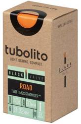Dętka Tubolito ROAD 700x18/28C SV80 presta 80 mm black czarny wentyl