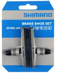 Klocki hamulcowe Shimano M70R2 do v-Brake srebrne XT